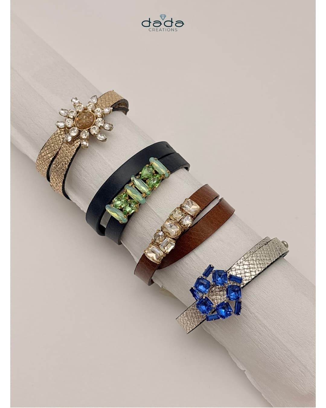 Bracelets aux couleurs précieuses